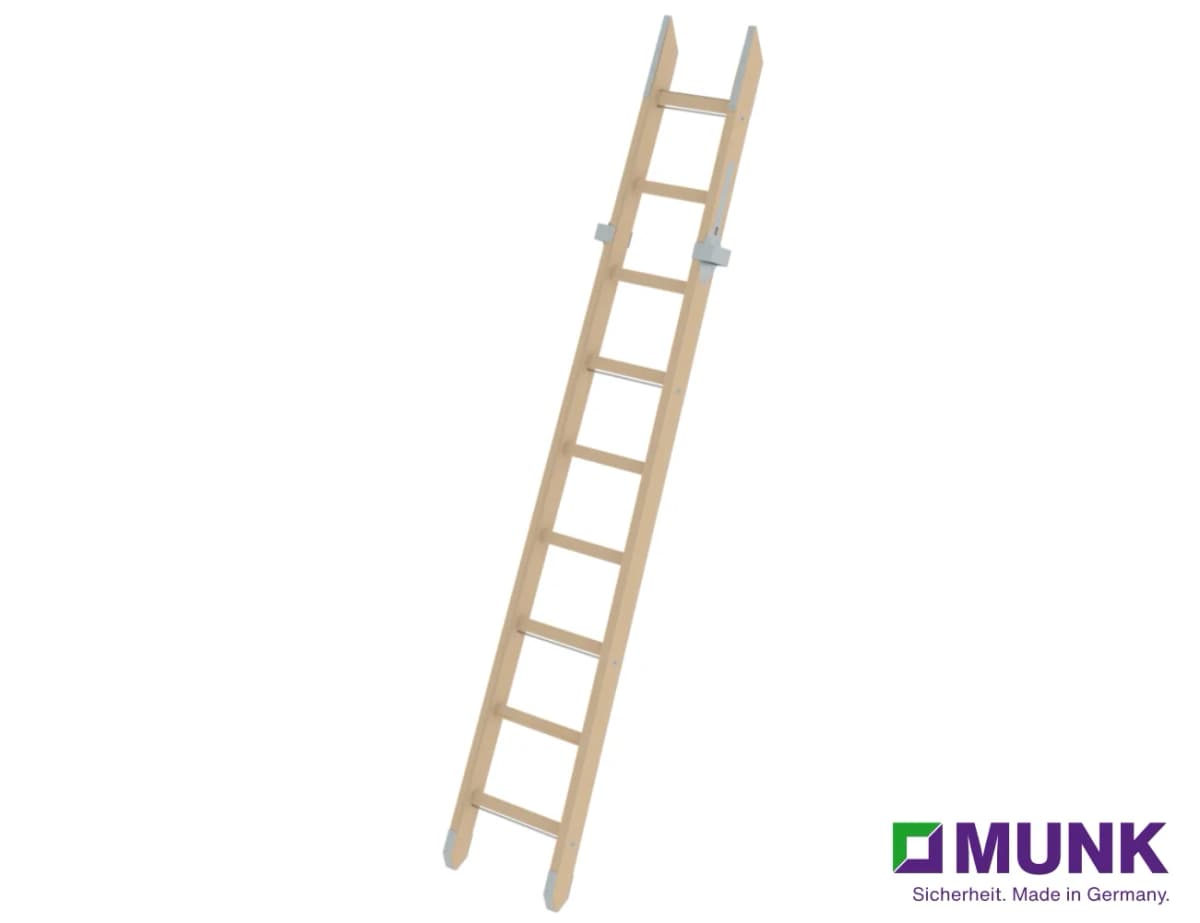 Деревянная модульная лестница, нижняя секция MUNK DIN EN 1147 110001