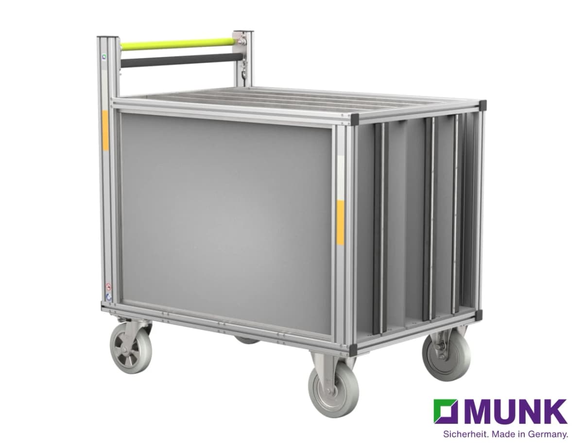Тележка с отсеками для шлангов MUNK 120004
