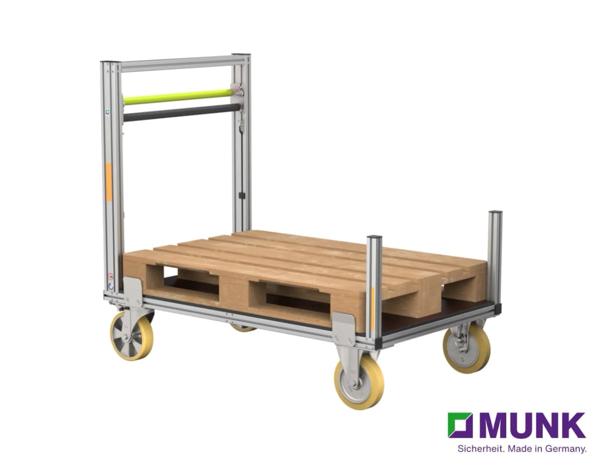 Тележка с платформой и боковыми упорами для оборудования MUNK 120031