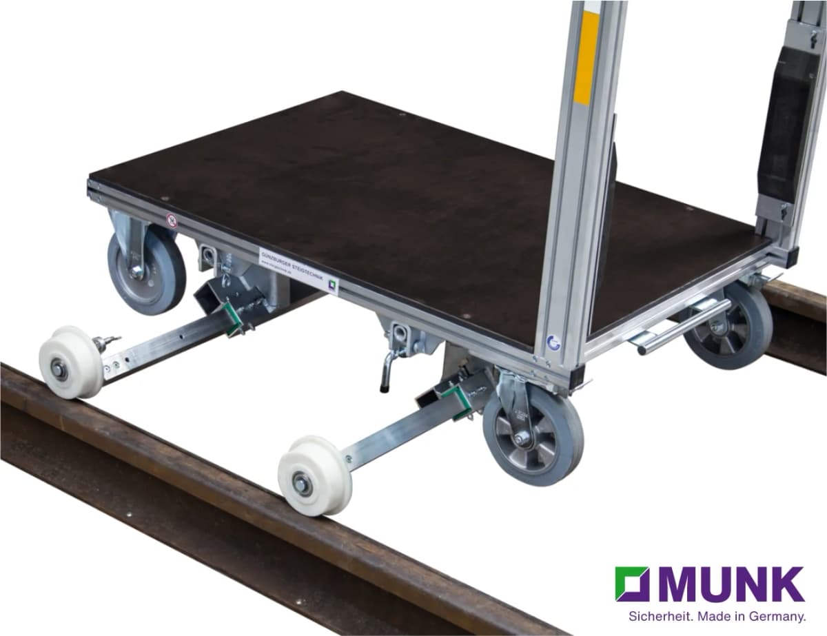Железнодорожное шасси для тележек MUNK 120200