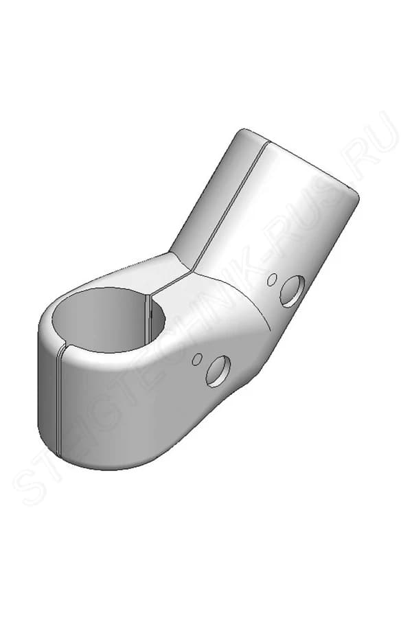 Трубный разъем соединитель для перил 45° Munk 984035