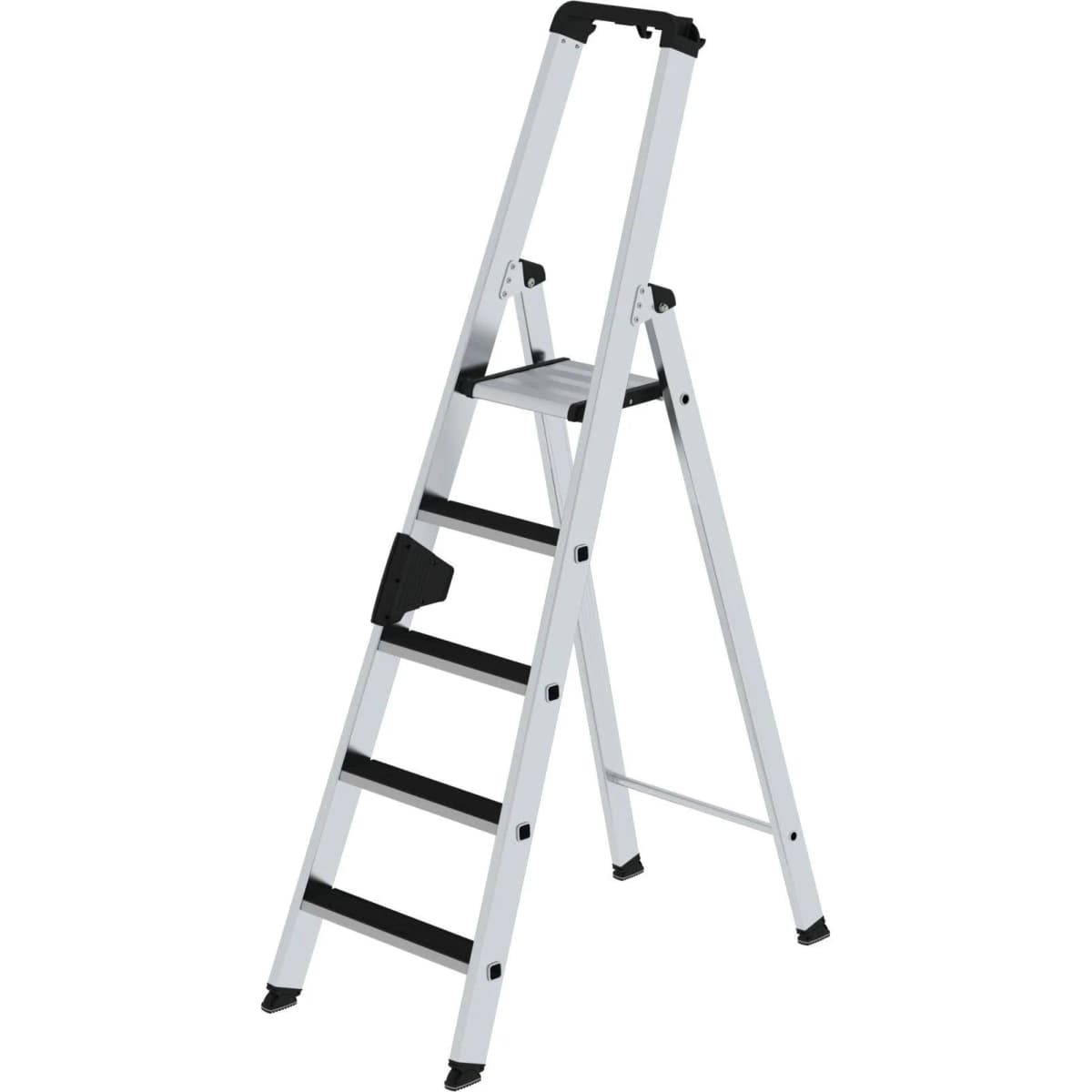 Стремянка MUNK 5 ступеней с покрытием Clip-Step рукоятка Ergo-pad 041505