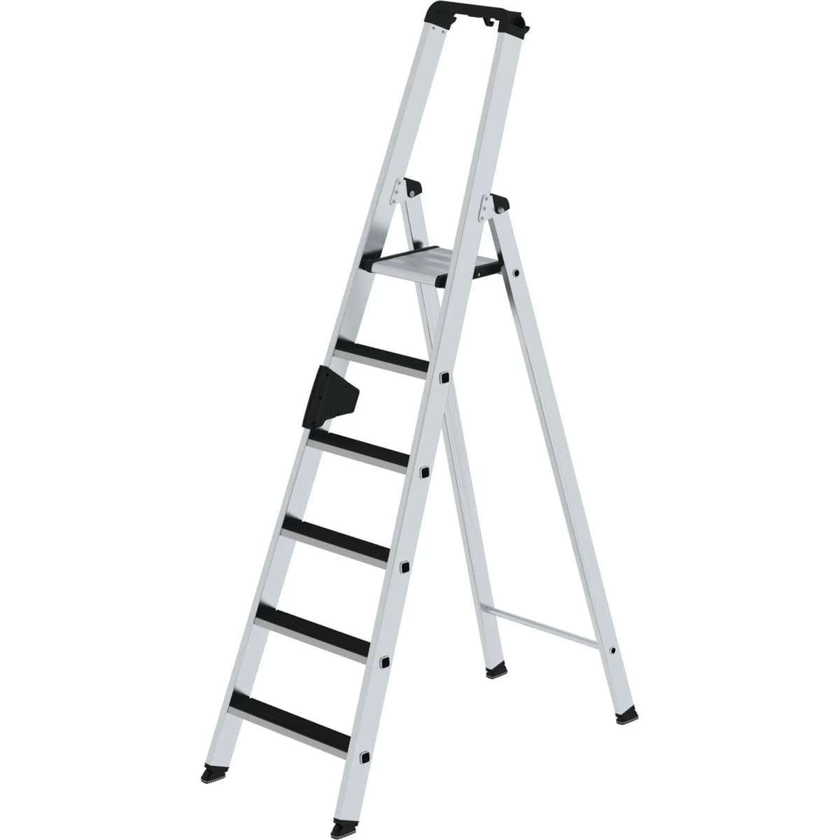Стремянка MUNK 6 ступеней с покрытием Clip-Step рукоятка Ergo-pad 041506