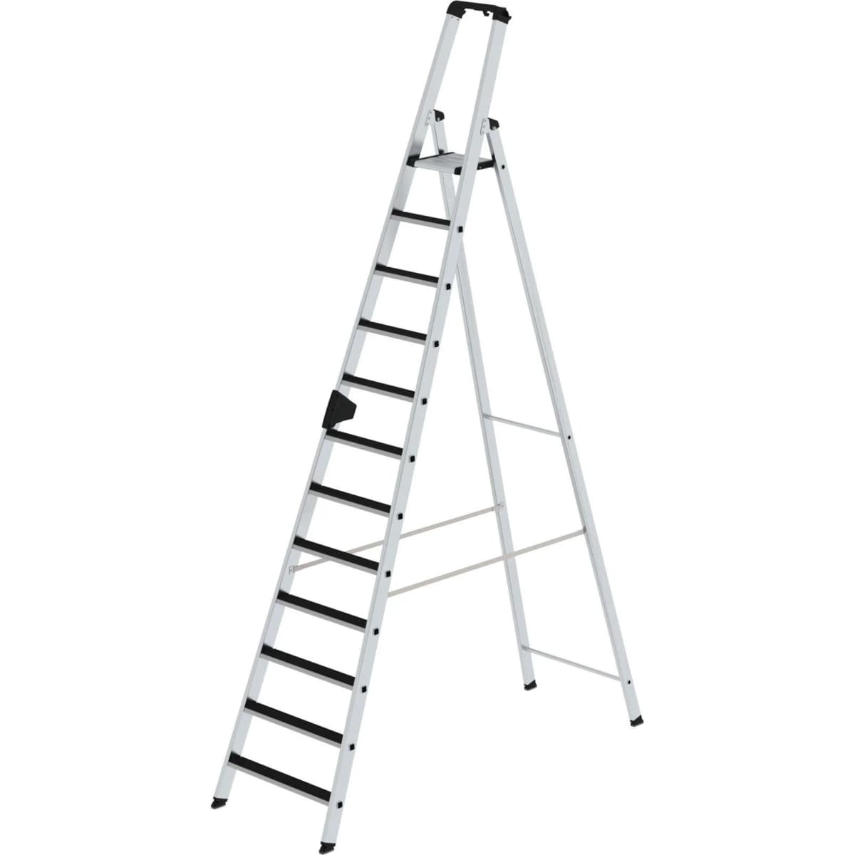 Стремянка MUNK 12 ступеней с покрытием Clip-Step рукоятка Ergo-pad 041512