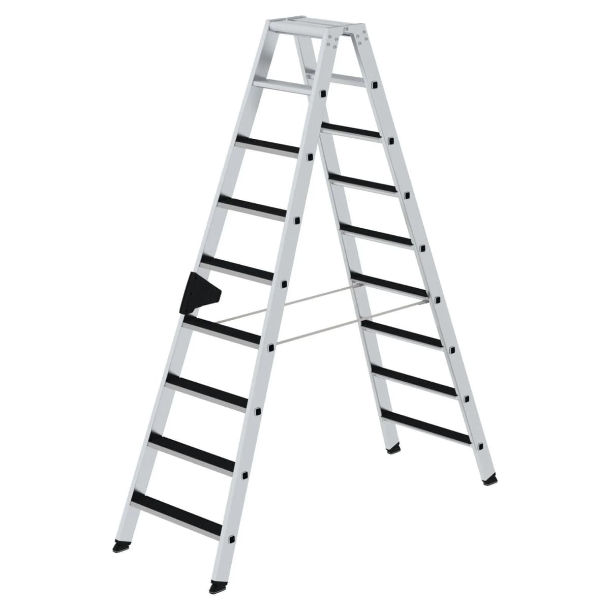 Двухсторонняя стремянка 2 x 9 с Ergo-pad и покрытием ступеней Clip-Step Munk 041609