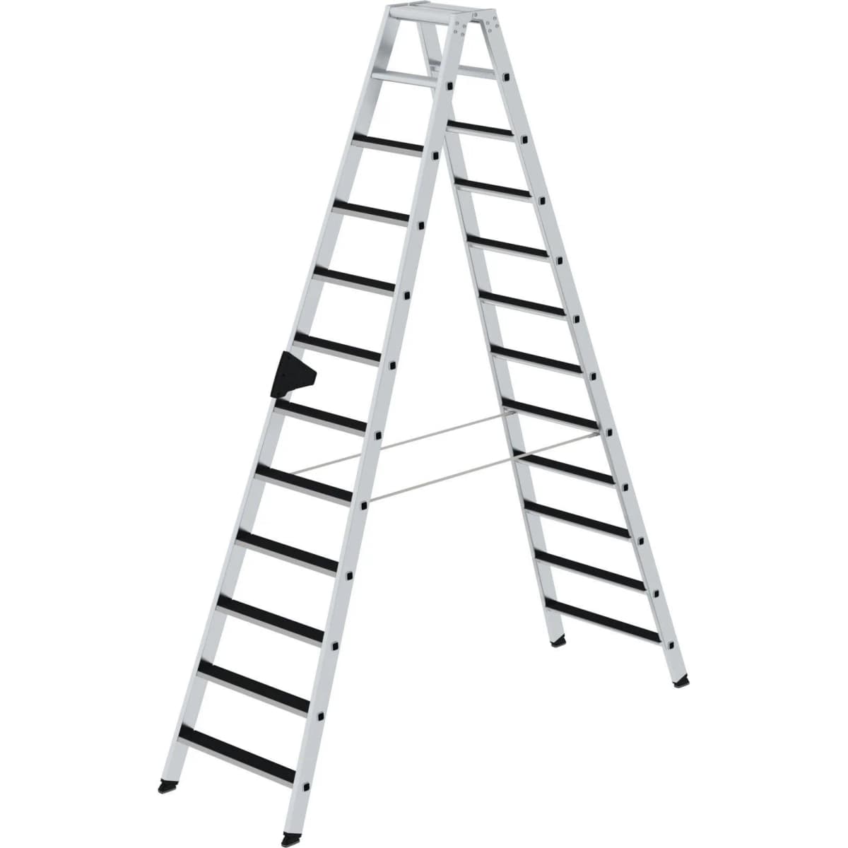 Двухсторонняя стремянка 2 x 12 с Ergo-pad и покрытием ступеней Clip-Step Munk 041612