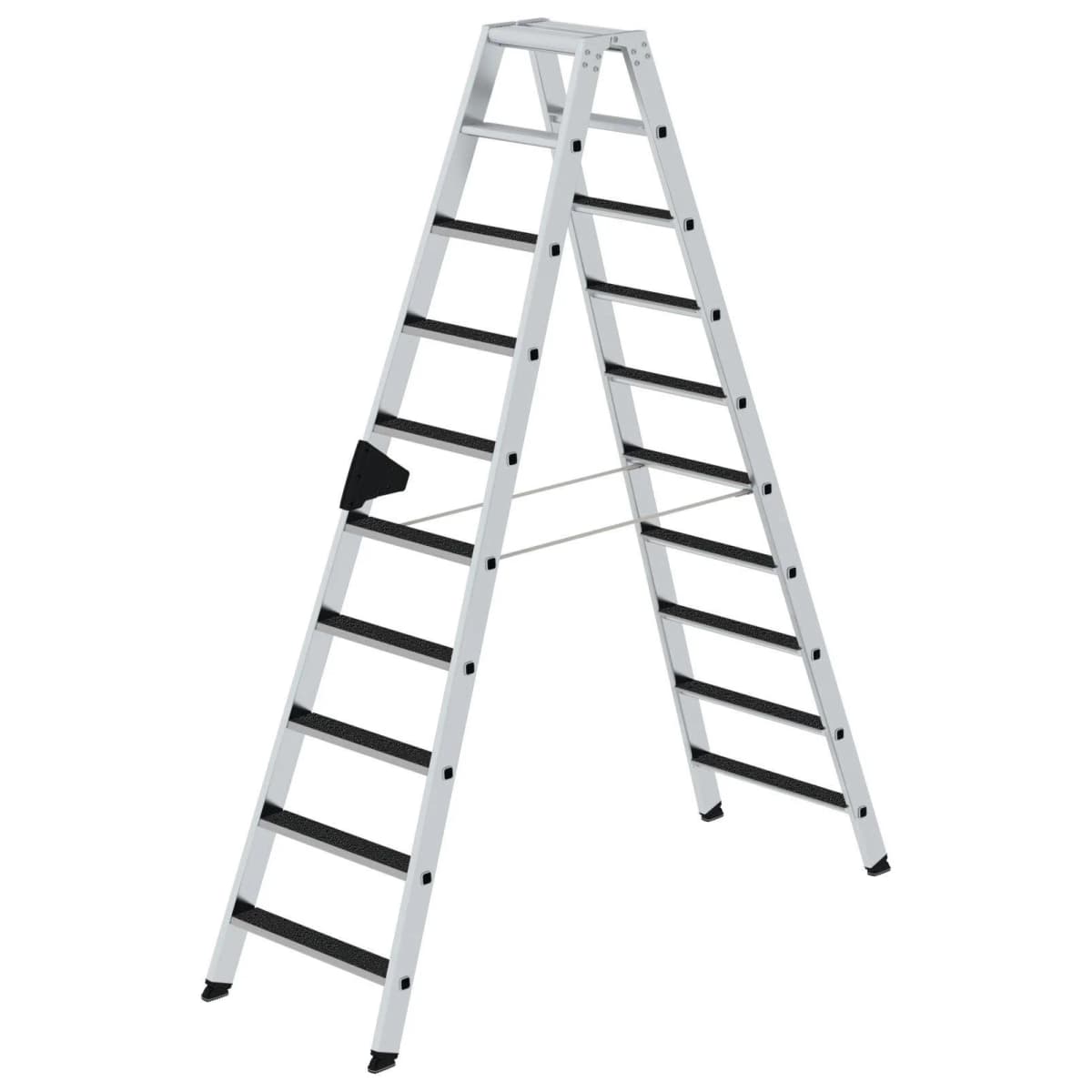 Двухсторонняя стремянка 2 x 10 с Ergo-pad и покрытием Clip-Step R13 Munk 041643