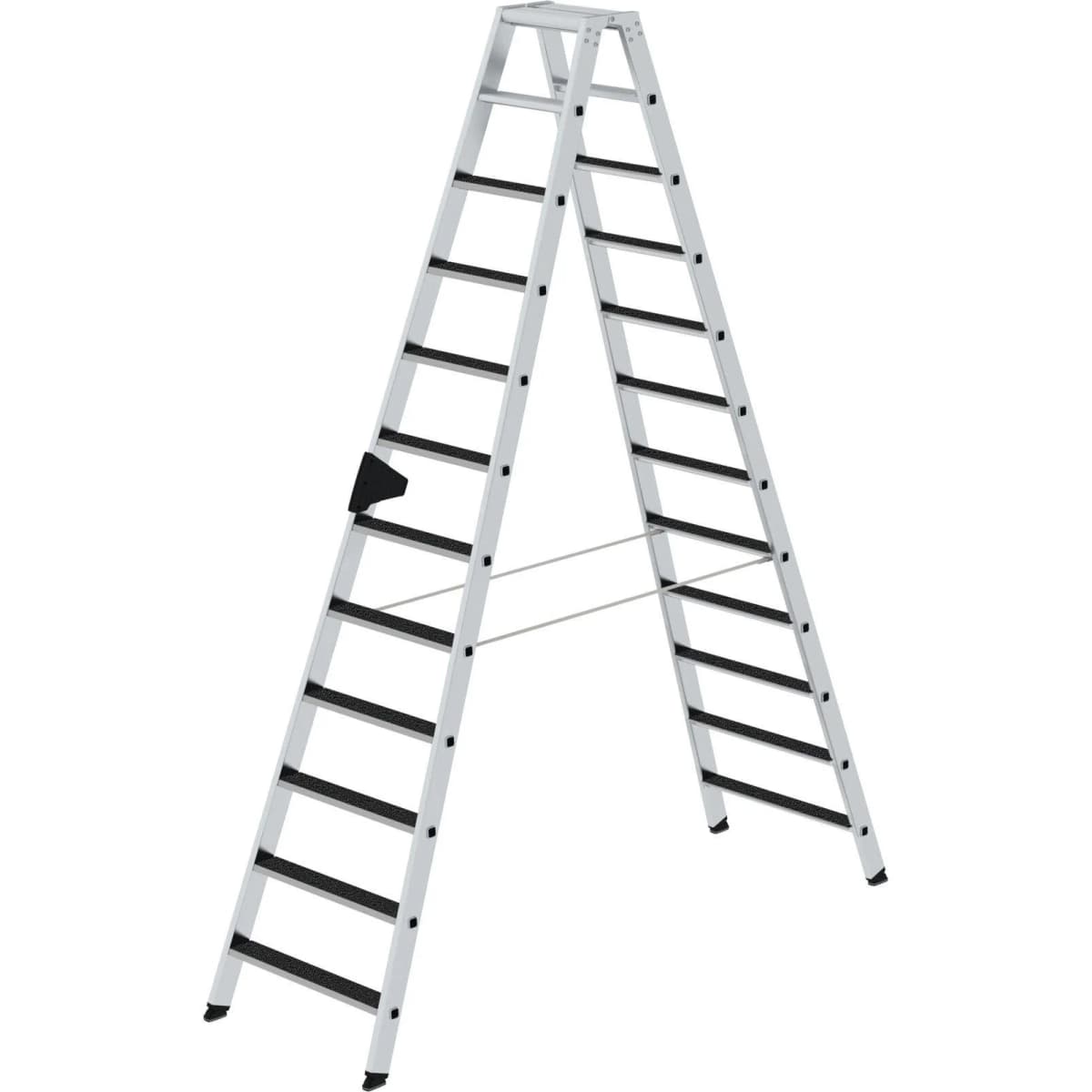 Двухсторонняя стремянка 2 x 12 с Ergo-pad и покрытием Clip-Step R13 Munk 041645