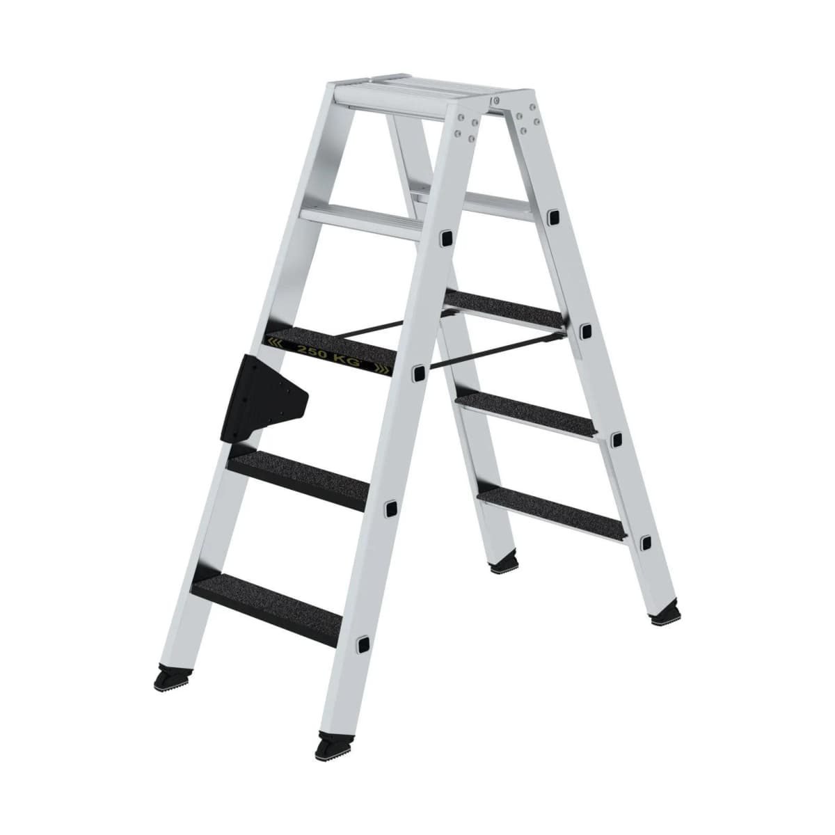 Двухсторонняя стремянка 2 x 5 с Ergo-pad и покрытием Clip-Step R13 Munk 043805