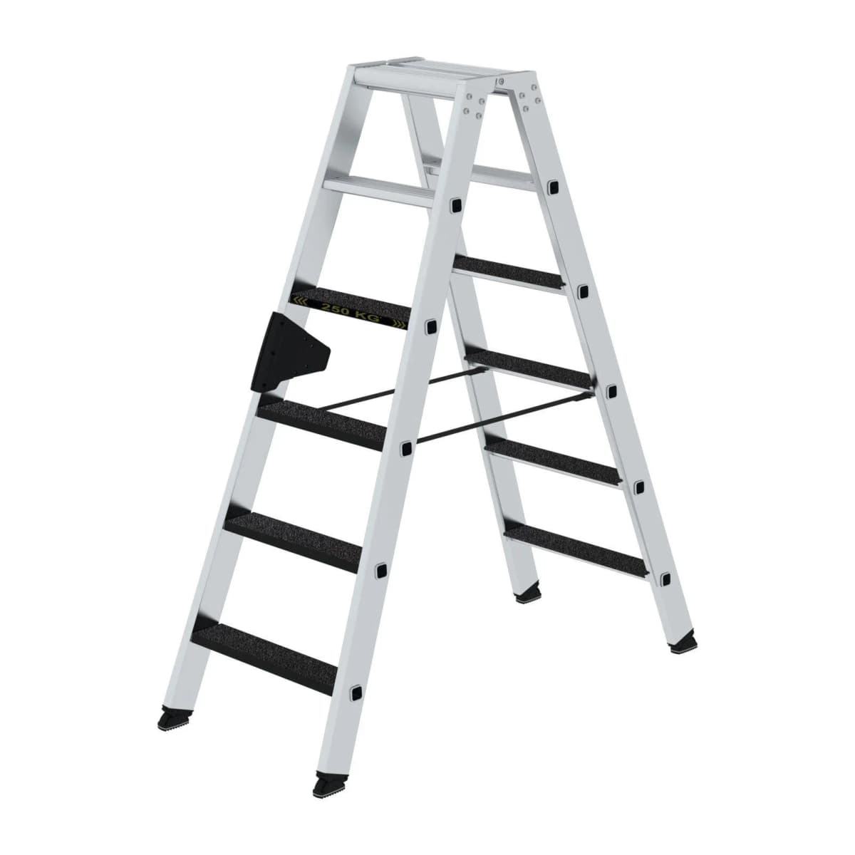 Двухсторонняя стремянка 2 x 6 с Ergo-pad и покрытием Clip-Step R13 Munk 043806