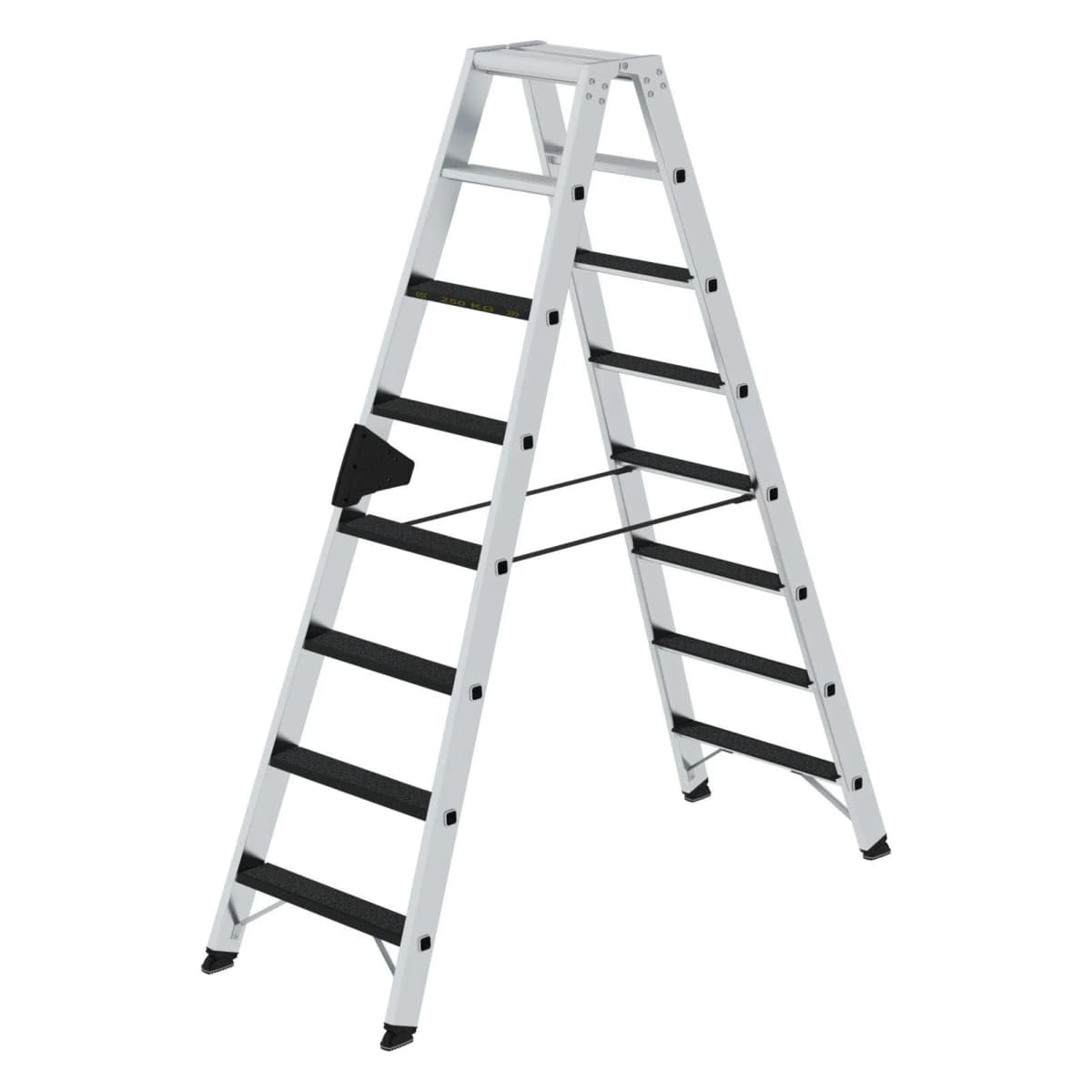 Двухсторонняя стремянка 2 x 8 с Ergo-pad и покрытием Clip-Step R13 Munk 043808
