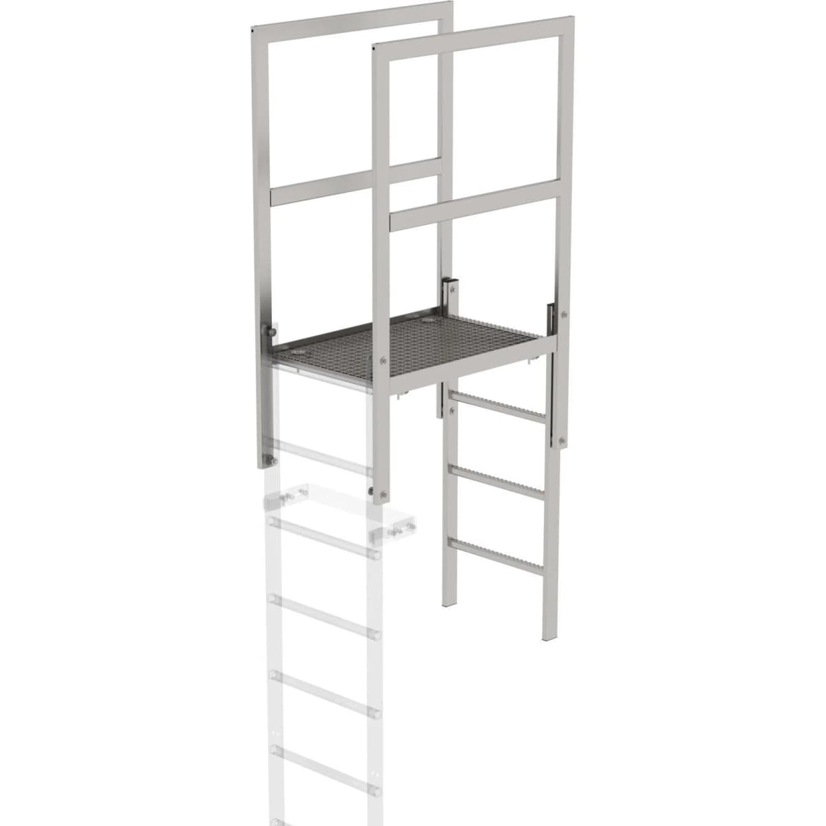 Парапет на крыше 930 мм из нержавеющей стали Munk 068181