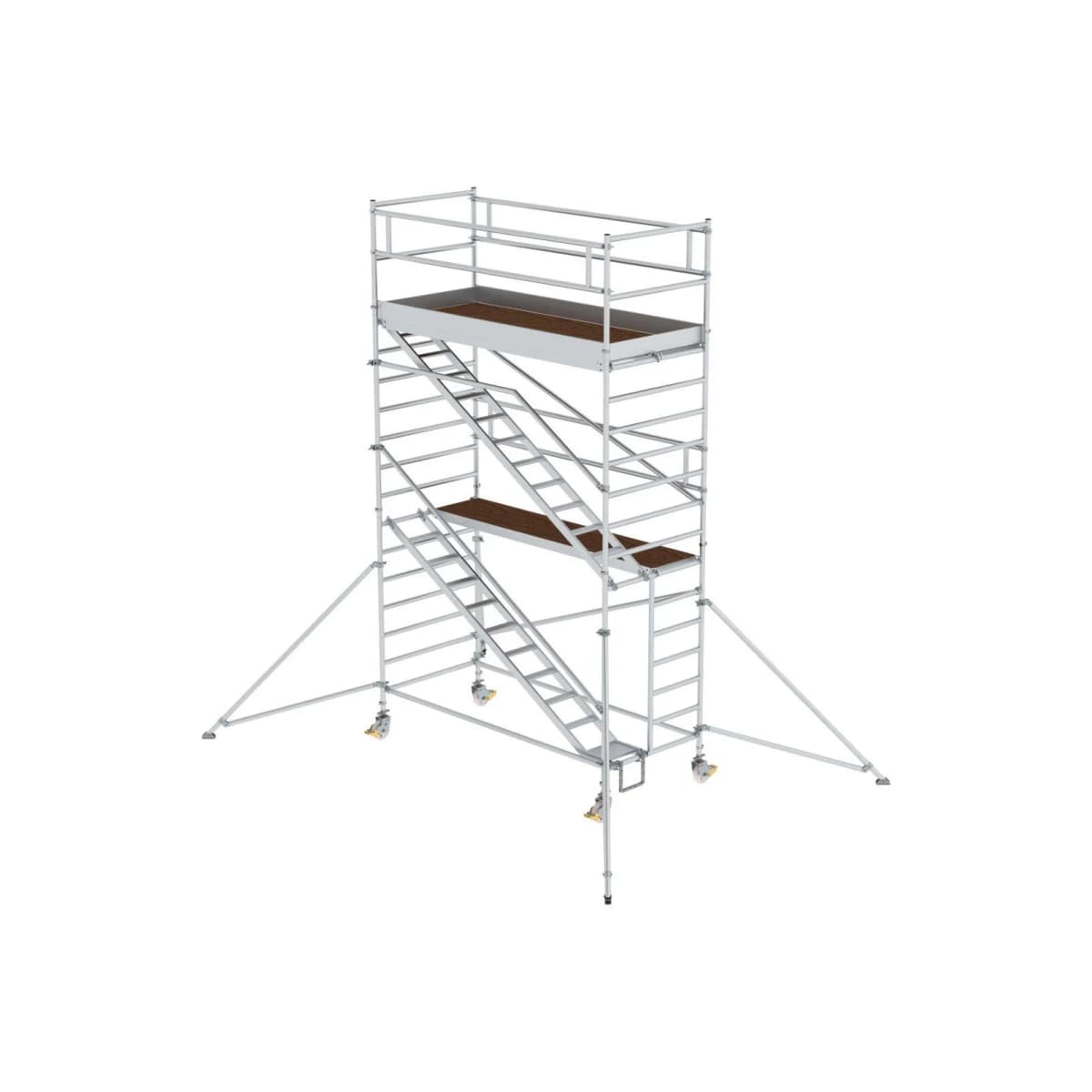 Передвижные леса из алюминия с наклонными ступенями 4.35x1.35x3 м Munk 167220