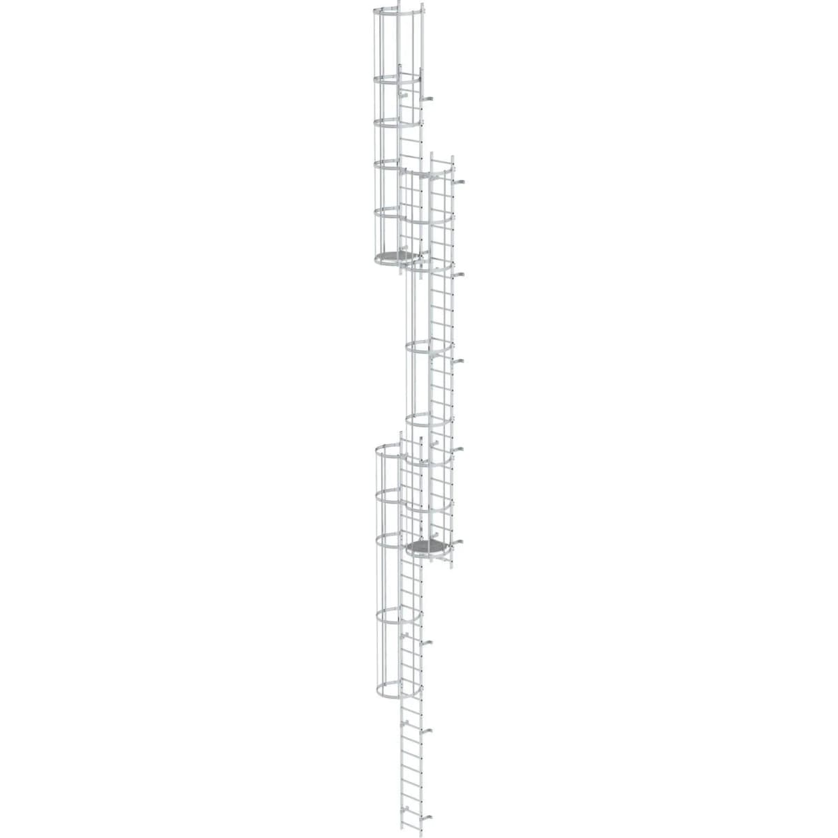 Многопролетная вертикальная лестница из пол. алюминия 15.20 м Munk 510245