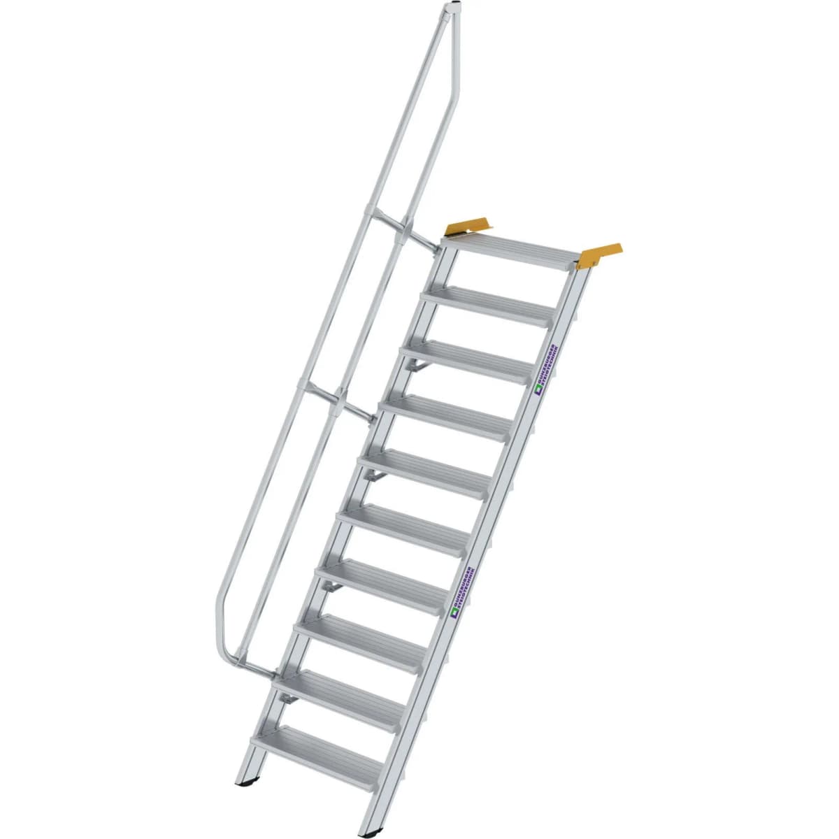 Трап из алюминия 60° 800 мм 10 ступеней Munk 600230