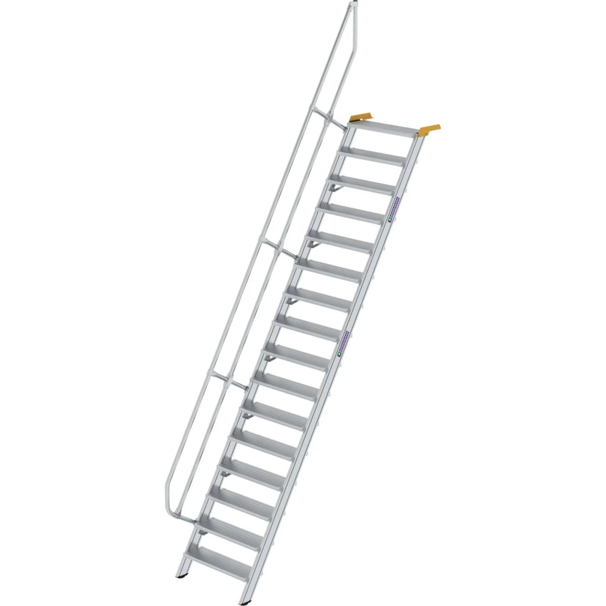 Трап из алюминия 60° 800 мм 16 ступеней Munk 600236