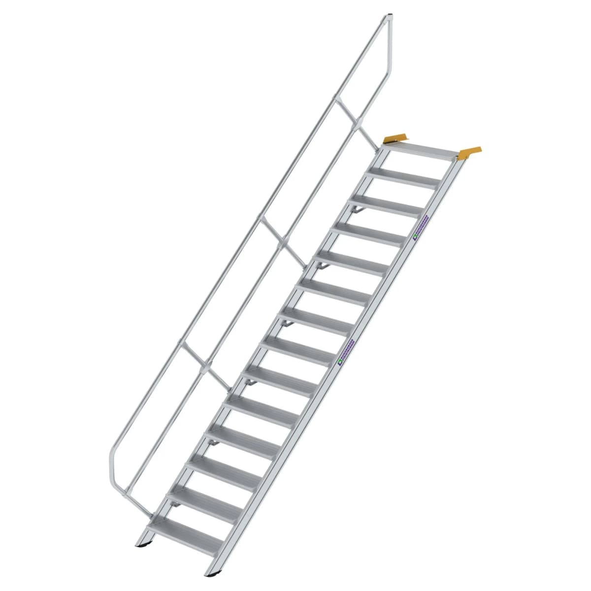 Трап из алюминия 45° 800 мм 14 ступеней Munk 600274