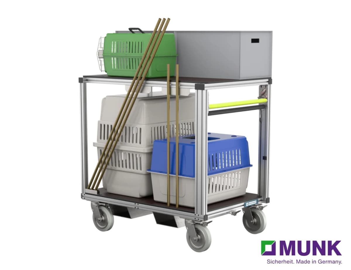 Тележка для оборудования по спасению животных MUNK 7183924
