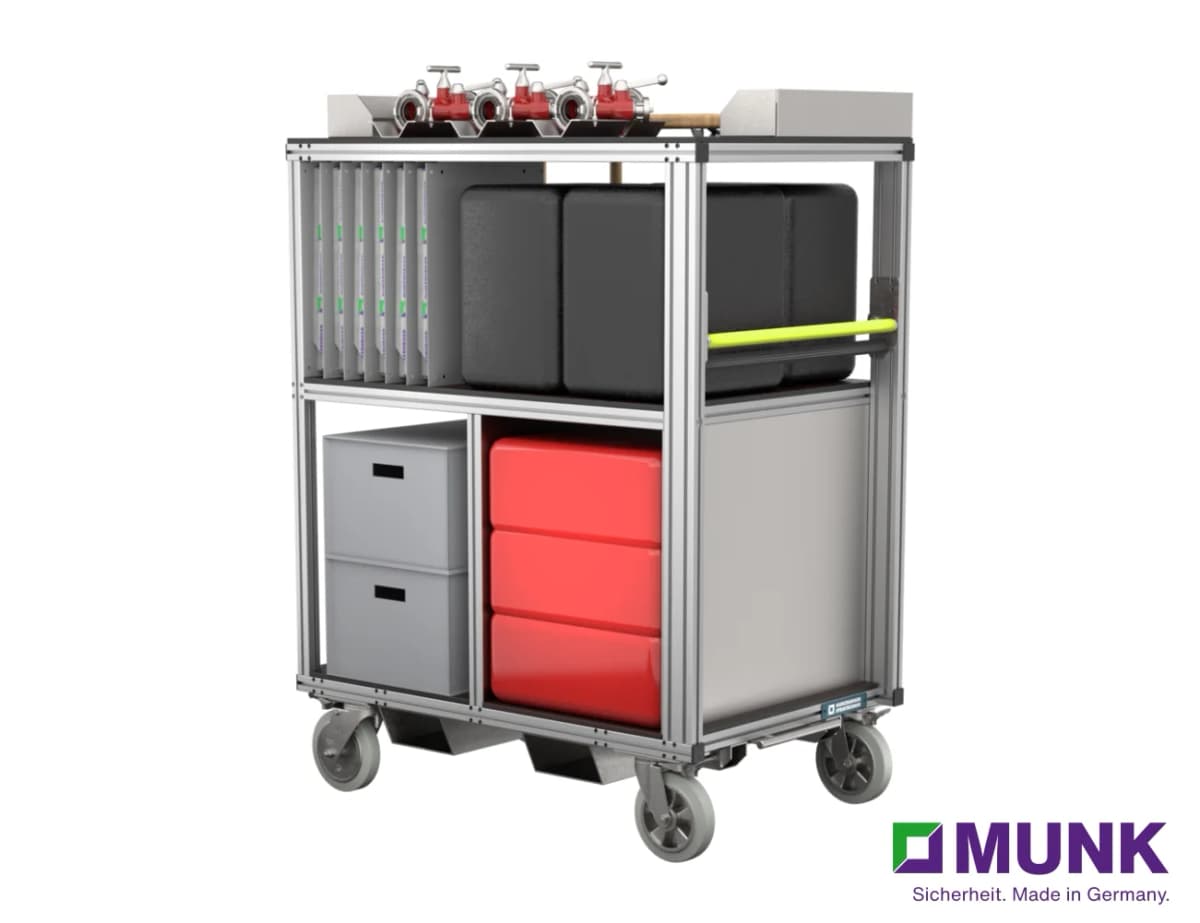 Тележка для оборудования при лесном пожаре MUNK 7288030