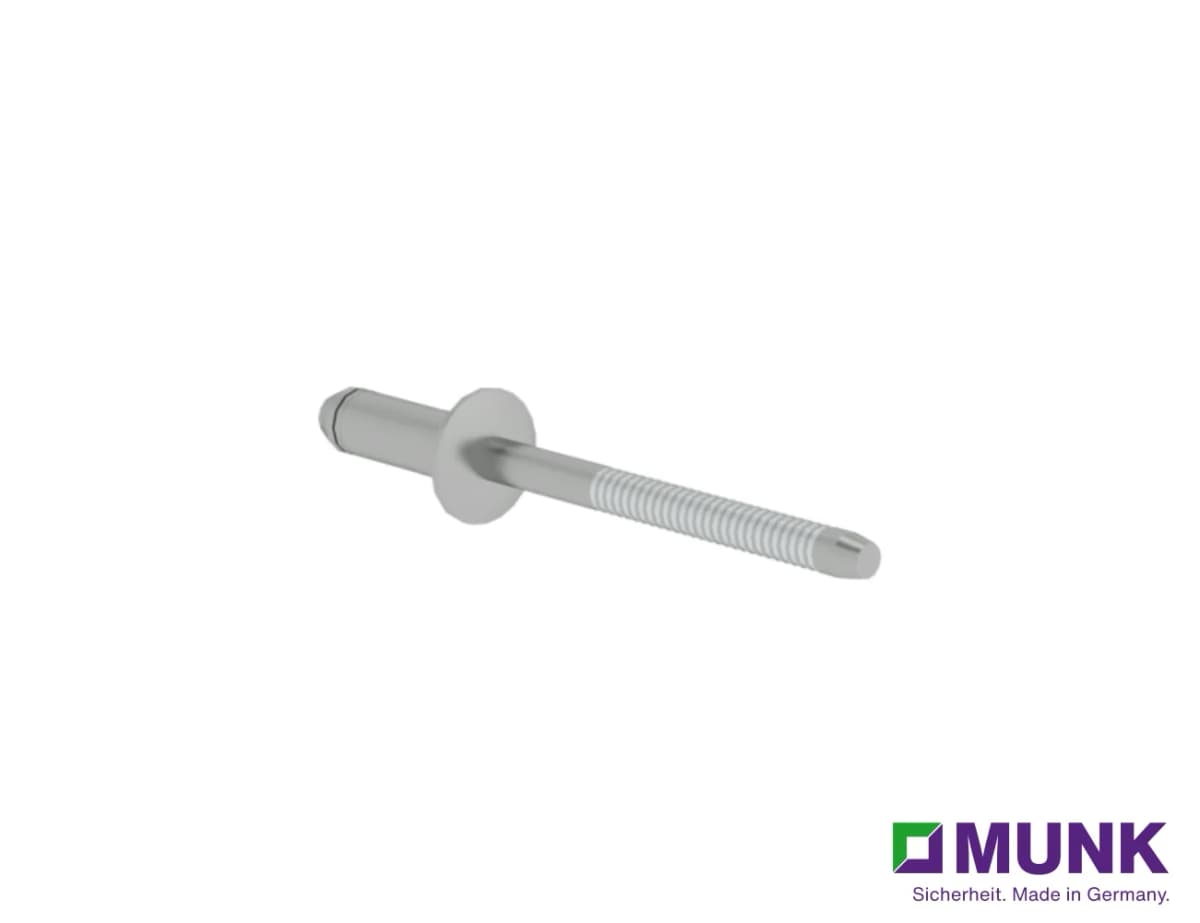 Заклепка с плоской головкой 4,8x11,5 мм 20 шт MUNK 820002