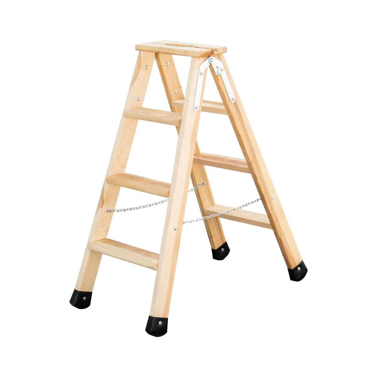 Двухсторонняя стремянка из дерева 2 x 4 Munk 033808