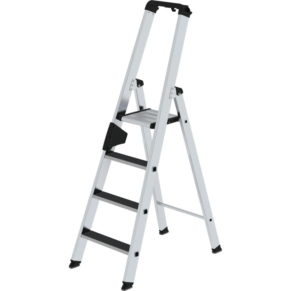 Стремянка MUNK 4 ступени с покрытием Clip-Step R13 рукоятка Ergo-pad 041624