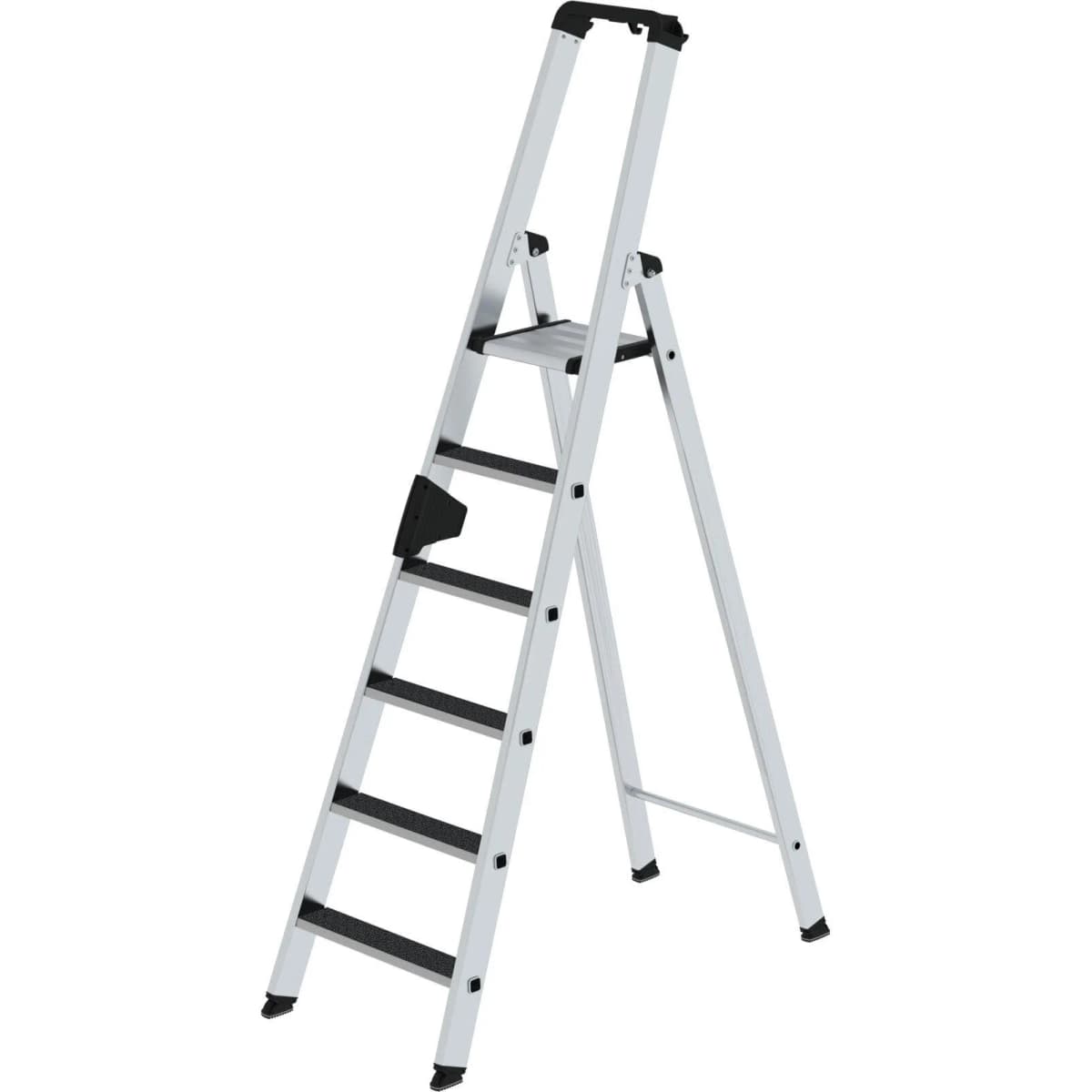 Стремянка MUNK 6 ступеней с покрытием Clip-Step R13 рукоятка Ergo-pad 041626