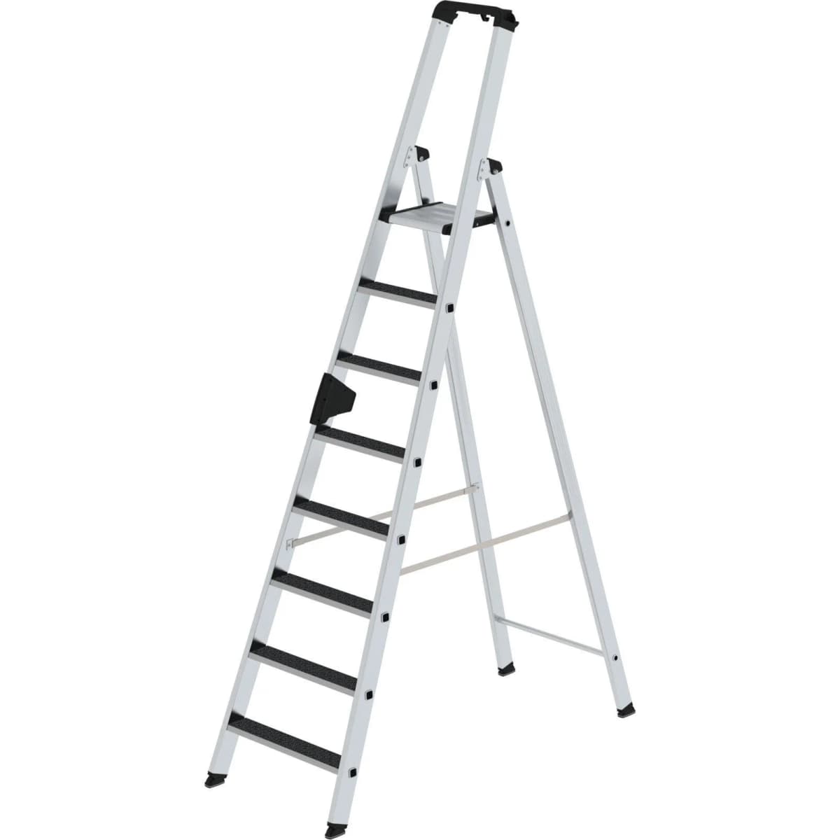 Стремянка MUNK 8 ступеней с покрытием Clip-Step R13 рукоятка Ergo-pad 041628