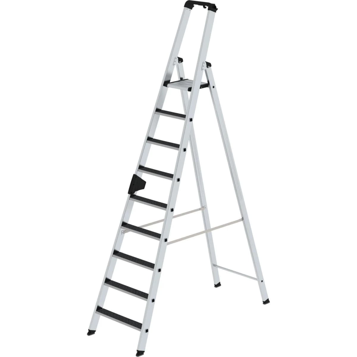 Стремянка MUNK 9 ступеней с покрытием Clip-Step R13 рукоятка Ergo-pad 041629