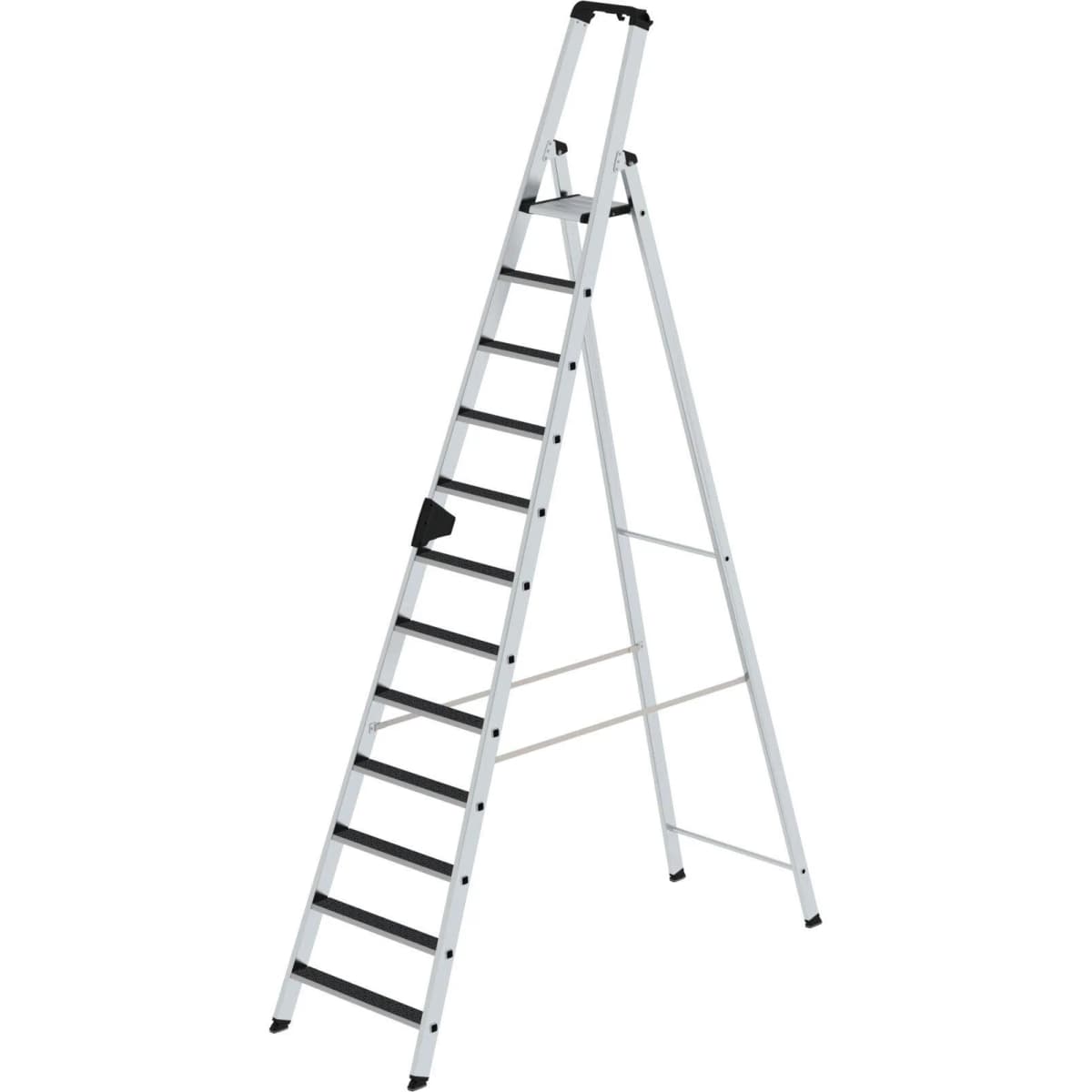 Стремянка MUNK 12 ступеней с покрытием Clip-Step R13 рукоятка Ergo-pad 041632