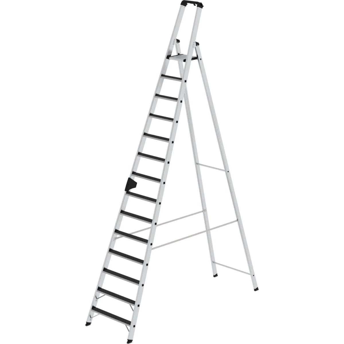 Стремянка MUNK 14 ступени с покрытием Clip-Step R13 рукоятка Ergo-pad 041634